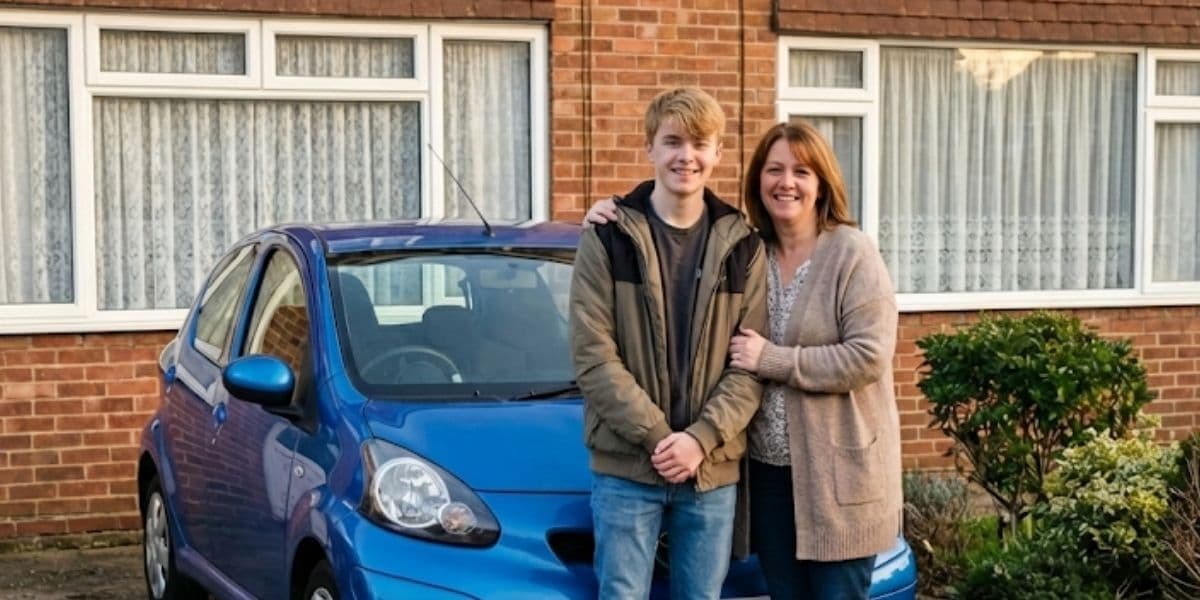 Toyota Aygo — easy to insure first car