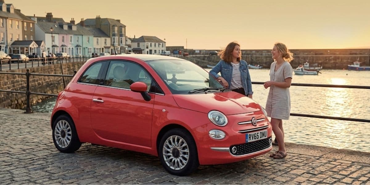 Fiat 500 — stylish small car for young drivers